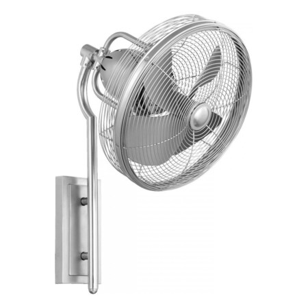 Quorum Satin Nickel Wall Fan 92413-65